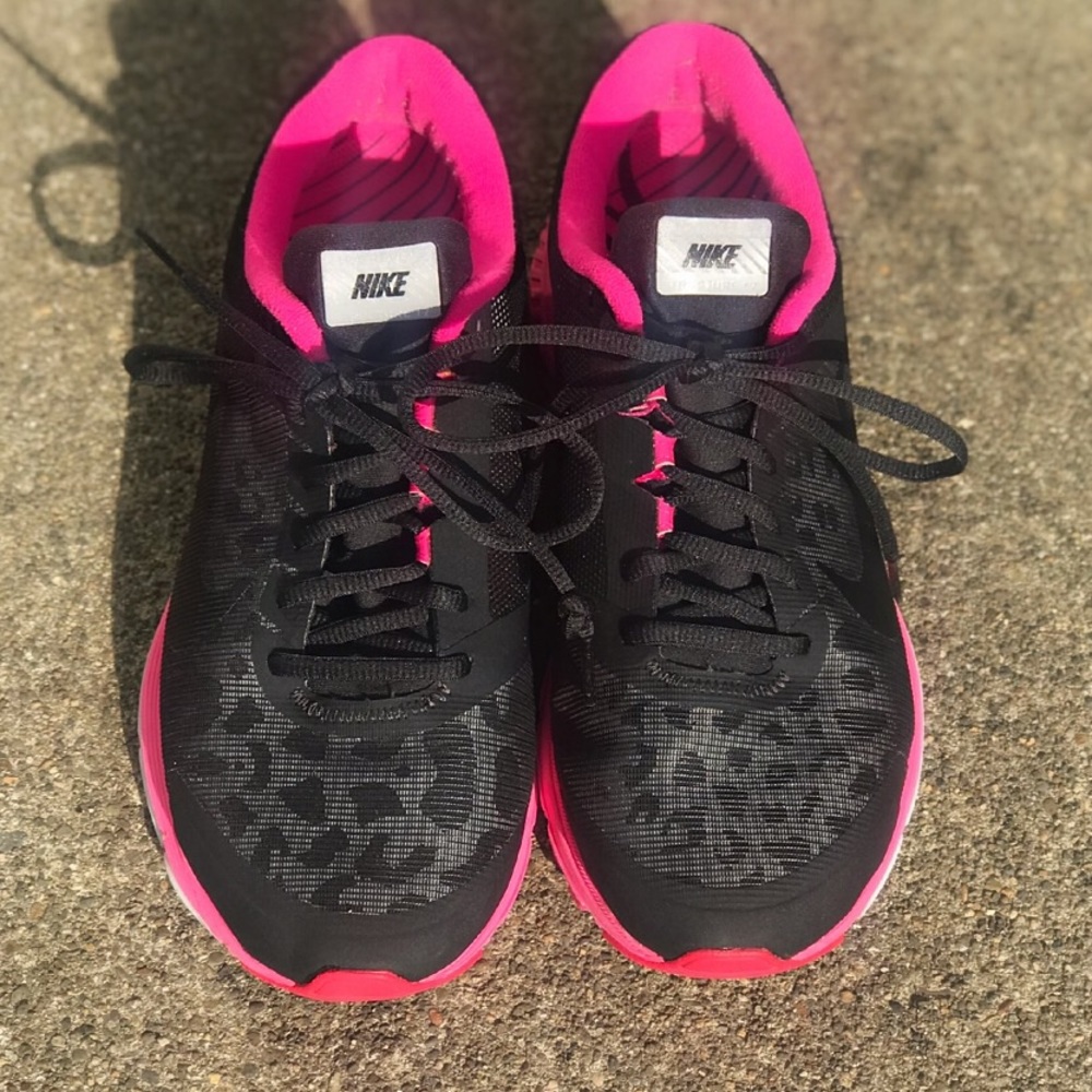 Nike Zoom Shoes leopard print 8.5 H20 repel water